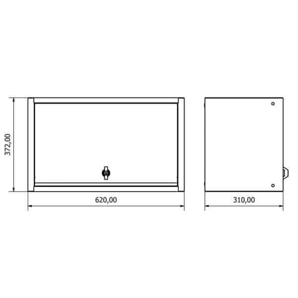 36.18.30.23 Upper Cabinet with Doors